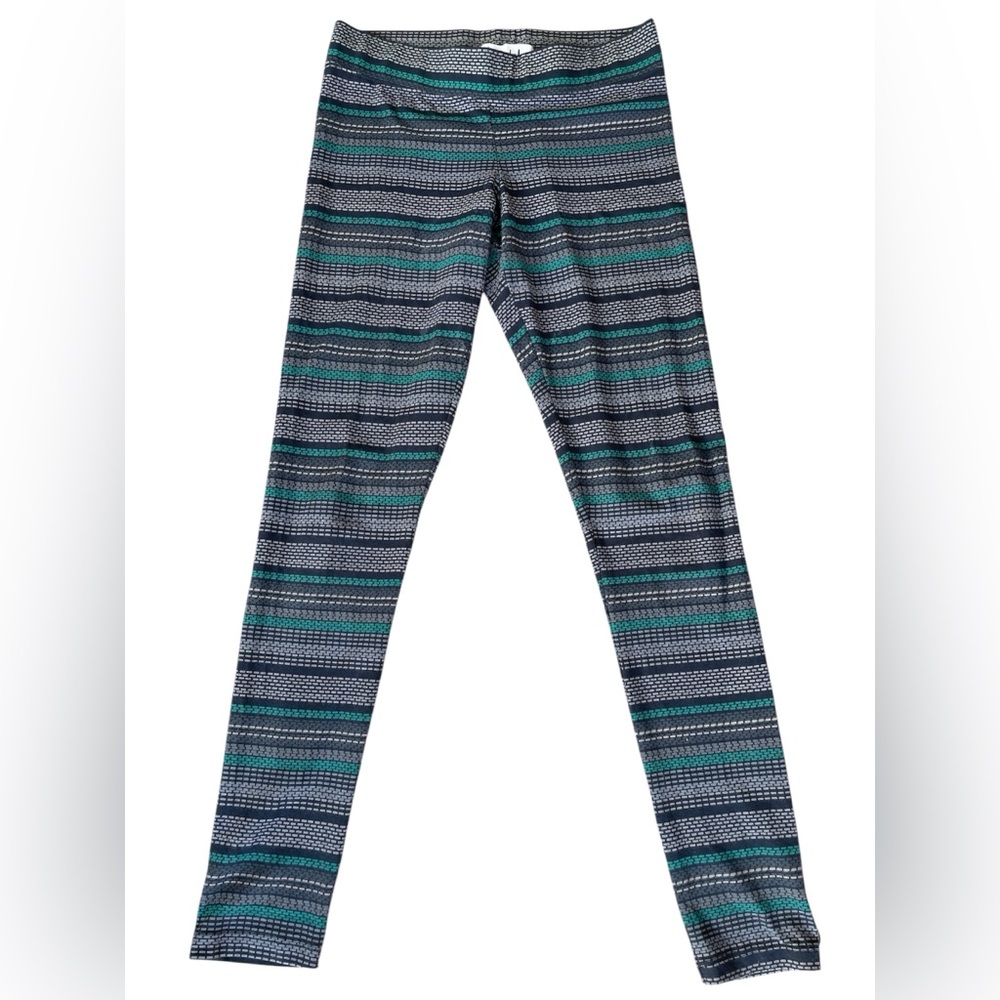 Women's Aeropostle Microblock Stripe Leggings Size Large